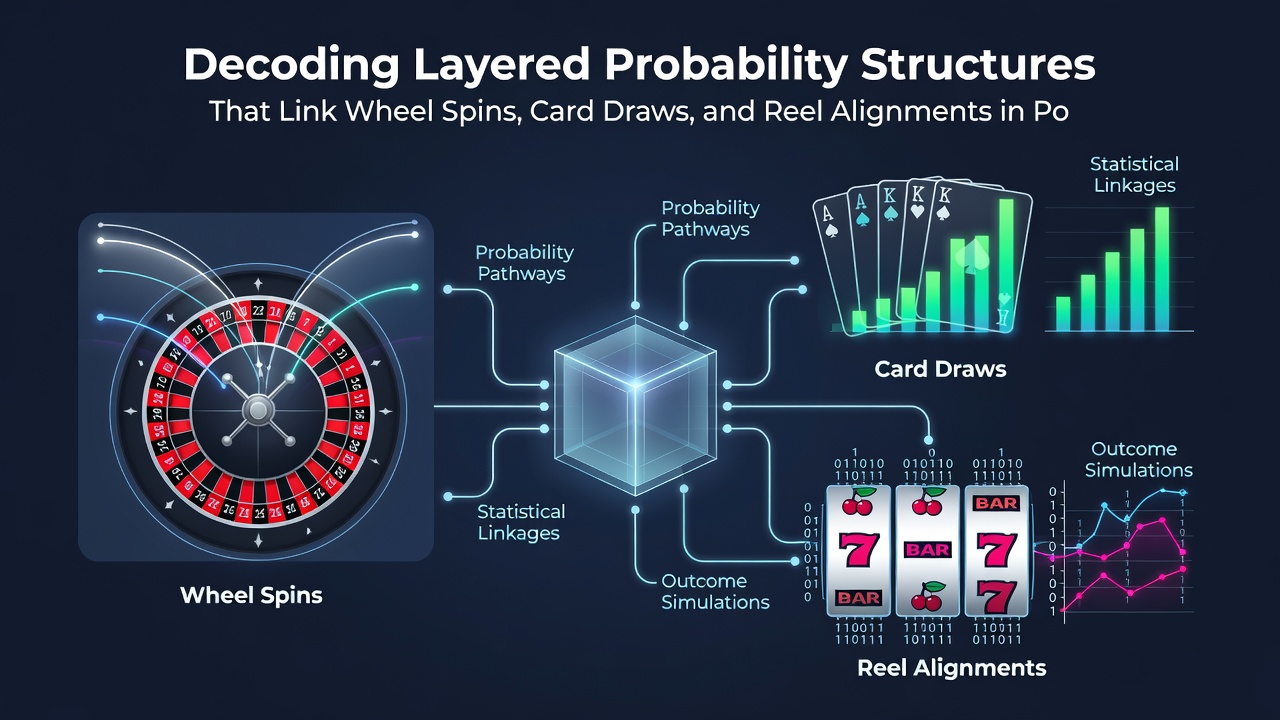 Diagram van probabilistische koppelingen tussen verschillende spelmechanismen in mobiele applicaties