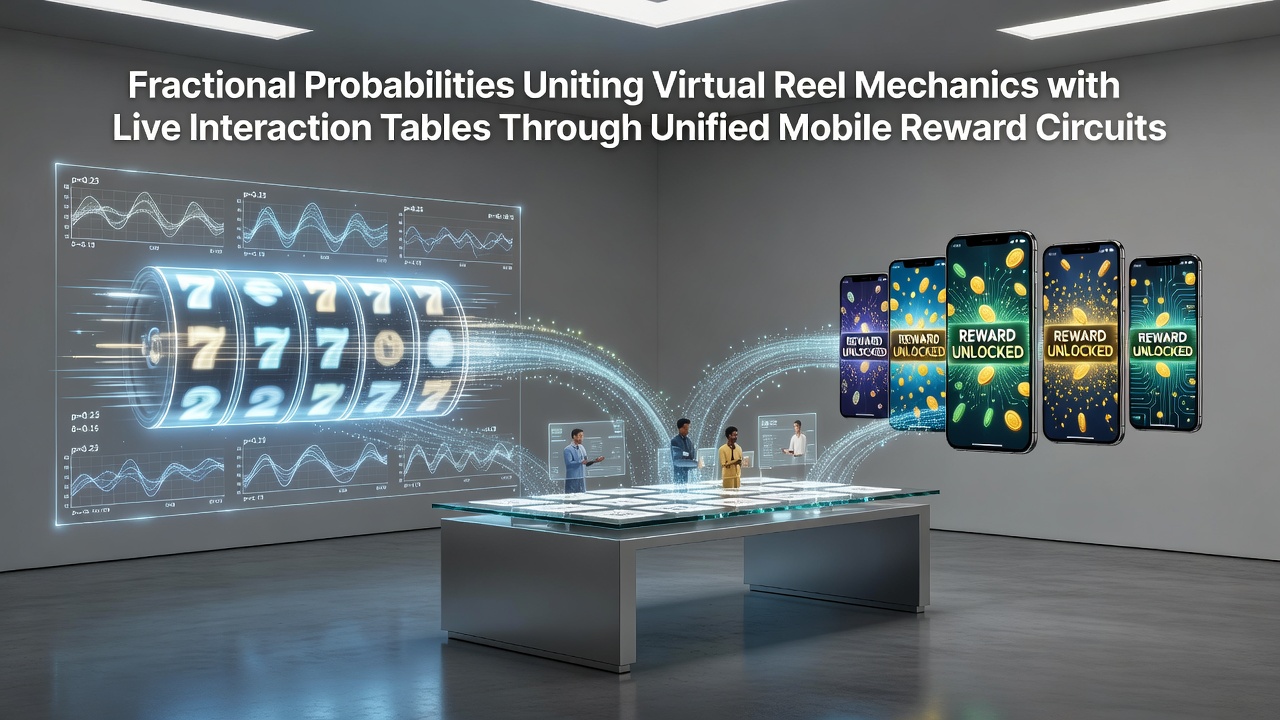 Virtuele reel systemen en live tafels verbonden via mobiele beloningscircuits in casino platforms