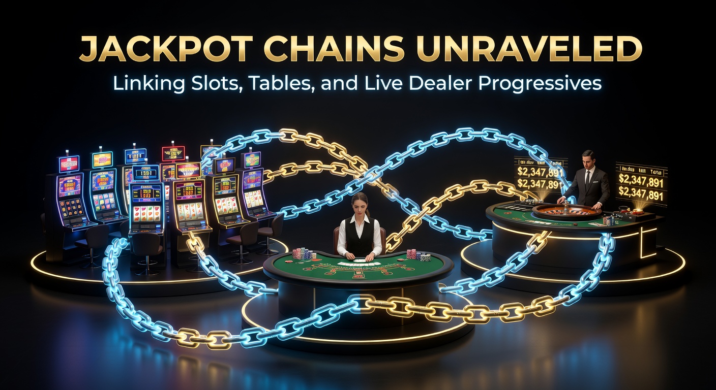 Voorbeeld van een live dealer blackjack tafel met progressieve jackpot side bet en groeiende meter