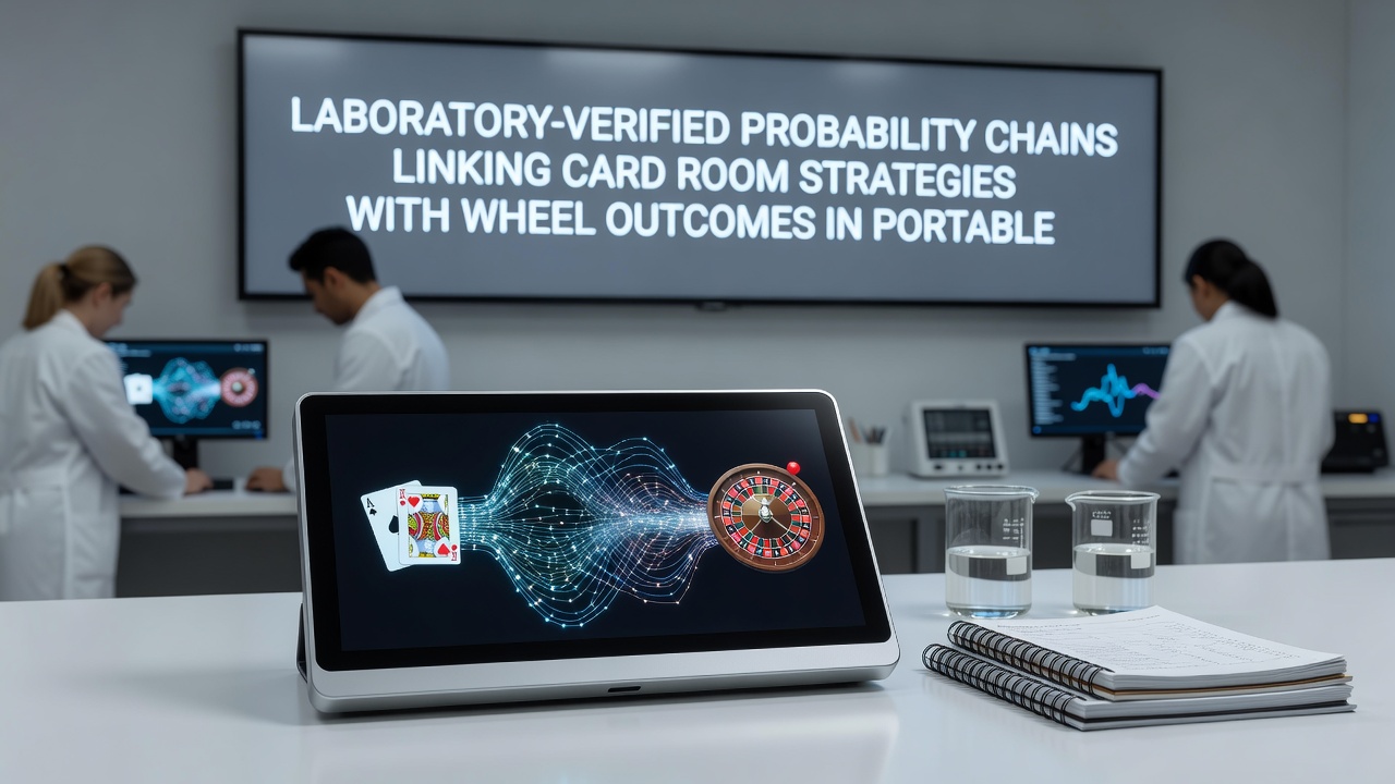 Grafische weergave van kansketens die card room beslissingen verbinden met wieluitkomsten in mobiele beloningen