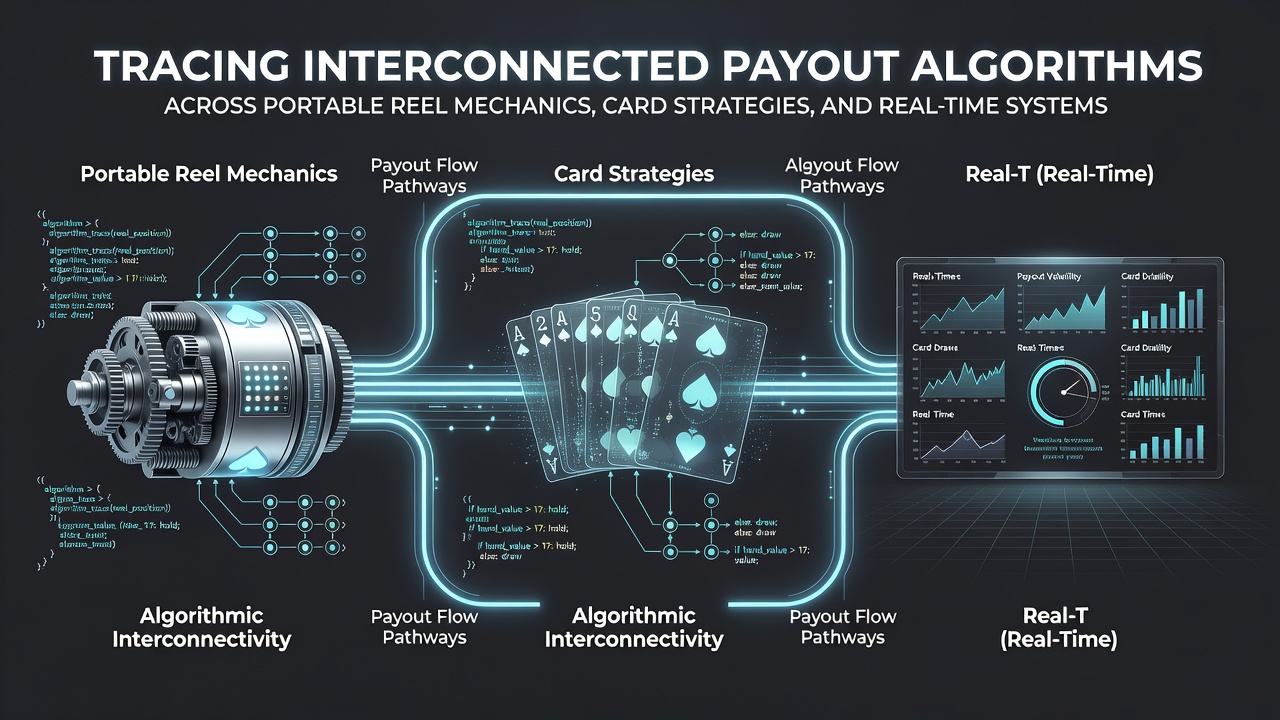 Analyse van realtime dataflow tussen payout algoritmen in slots, kaarten en live dealers